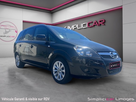 Opel zafira 1.7 cdti - 125 ch fap connect pack 7 places garantie 12 mois occasion simplicicar limoges  simplicicar...