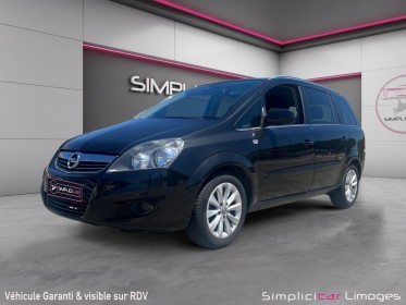 Opel zafira 1.7 cdti - 125 ch fap connect pack 7 places garantie 12 mois occasion simplicicar limoges  simplicicar...