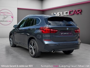 Bmw x1 f48 sdrive 18i 140 ch dkg7 m sport - toit ouvrant - sieges electriques et chauffants en cuir occasion simplicicar...