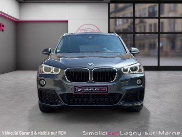 Bmw x1 f48 sdrive 18i 140 ch dkg7 m sport - toit ouvrant - sieges electriques et chauffants en cuir occasion simplicicar...