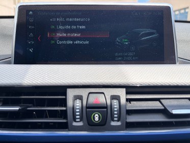 Bmw x1 f48 sdrive 18i 140 ch dkg7 m sport - toit ouvrant - sieges electriques et chauffants en cuir occasion simplicicar...