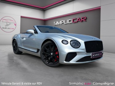 Bentley continental gtc s v8 4.0 550 ch bva - premiere main - full - faible km - immat fr - occasion simplicicar compiegne...