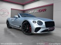 Bentley continental gtc s v8 4.0 550 ch bva - premiere main - full - faible km - immat fr - occasion simplicicar compiegne...