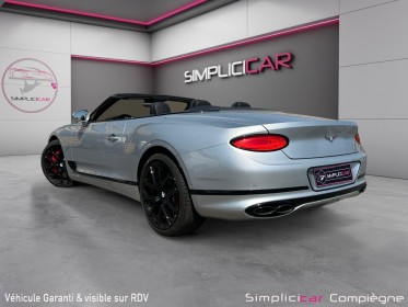 Bentley continental gtc s v8 4.0 550 ch bva - premiere main - full - faible km - immat fr - occasion simplicicar compiegne...
