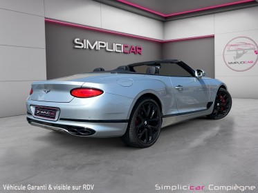 Bentley continental gtc s v8 4.0 550 ch bva - premiere main - full - faible km - immat fr - occasion simplicicar compiegne...