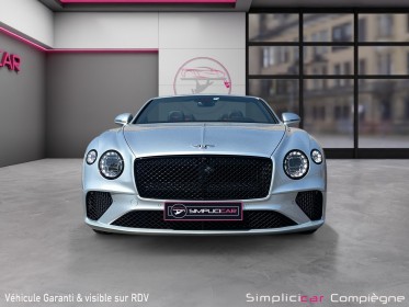 Bentley continental gtc s v8 4.0 550 ch bva - premiere main - full - faible km - immat fr - occasion simplicicar compiegne...