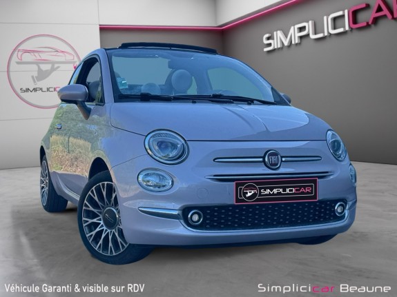 Fiat 500 my20 serie 7 euro 6d 1.2 69 ch s/s rockstar occasion simplicicar beaune simplicicar simplicibike france