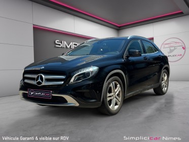 Mercedes classe gla 200 sensation - sièges chauffants.- garantie 12 mois occasion simplicicar nimes - rb auto simplicicar...