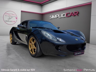 Lotus elise 1.8i 16v type 72 numeroté occasion simplicicar pertuis  simplicicar simplicibike france
