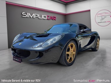 Lotus elise 1.8i 16v type 72 numeroté occasion simplicicar pertuis  simplicicar simplicibike france