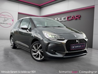 Citroen ds3 1.6 bluehdi 120 ss sport chic - gps - bluetooth - sièges chauffants occasion simplicicar compiegne simplicicar...