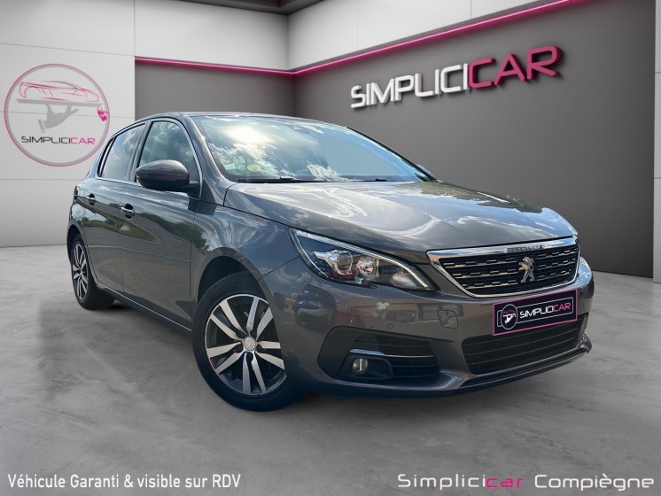 Peugeot 308 allure bluehdi 130ch bvm6 - camera- carplay - distrib ok - occasion simplicicar compiegne simplicicar...