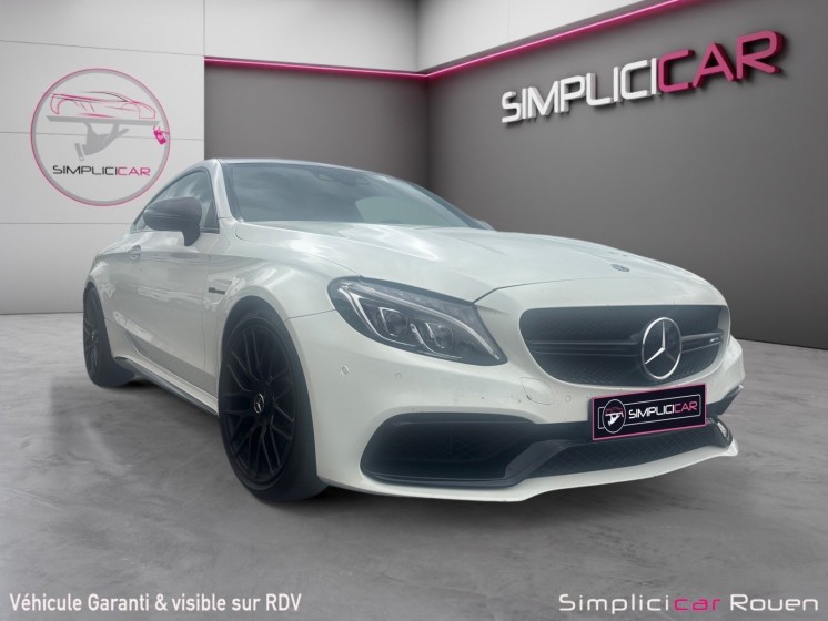 Mercedes classe c coupe 63 mercedes-amg speedshift mct amg / garantie 12 mois occasion simplicicar rouen simplicicar...