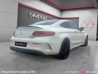 Mercedes classe c coupe 63 mercedes-amg speedshift mct amg / garantie 12 mois occasion simplicicar rouen simplicicar...