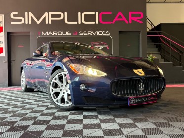 Maserati granturismo 4.2 v8 405cv garantie 12 mois occasion  simplicicar aix les bains simplicicar simplicibike france