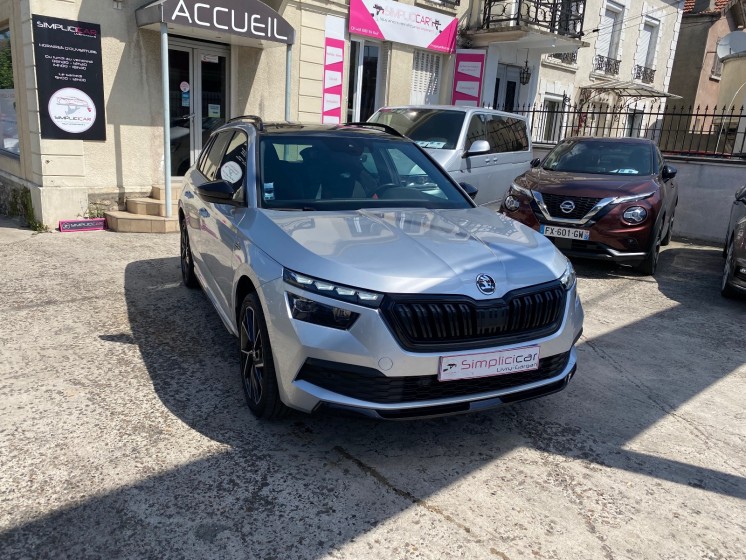 Skoda kamiq 1.0 tsi 116 ch dsg7 monte-carlo occasion simplicicar livry gargan simplicicar simplicibike france Skoda kamiq 1.0 tsi 116 ch dsg7 monte-carlo occasion simplicicar livry gargan simplicicar simplicibike france