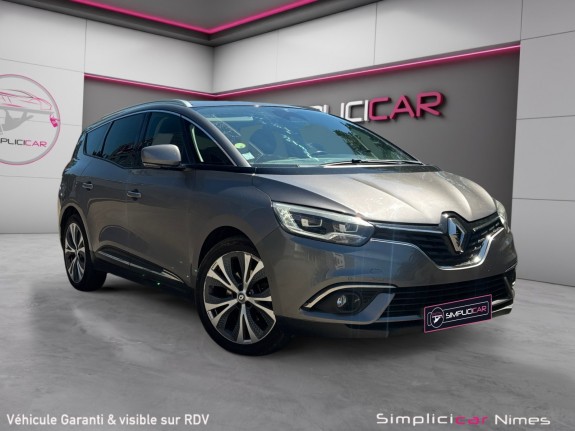 Renault grand scenic iv dci 110 edc intens - 7 places - caméra - bose - distrib ok - garantie 12 mois occasion simplicicar...