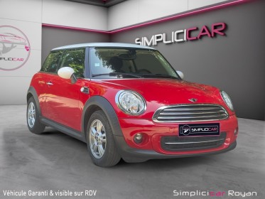 Mini hatch r56 122 ch cooper 3 portes entretien complet mini garantie 12 mois occasion simplicicar royan simplicicar...