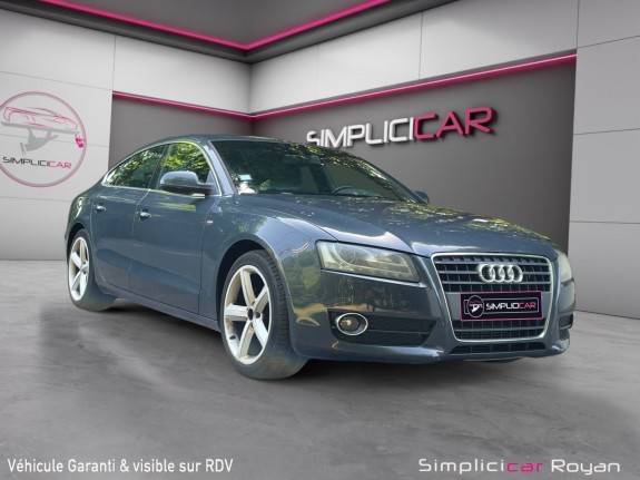 Audi a5 sportback 2.0 tdi 143cv s line dpf  garantie 12 mois occasion simplicicar royan simplicicar simplicibike france