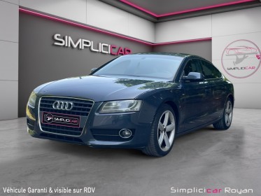 Audi a5 sportback 2.0 tdi 143cv s line dpf  garantie 12 mois occasion simplicicar royan simplicicar simplicibike france