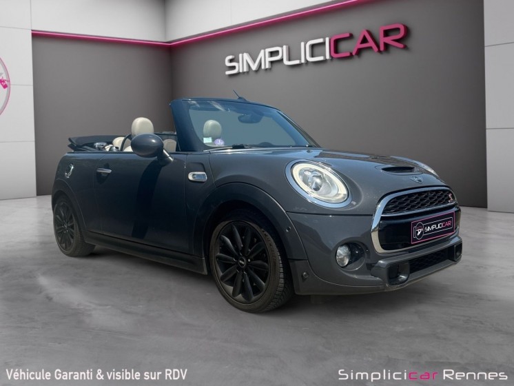 Mini cabriolet f57 cooper s 192 ch bva6 finition red hot chili occasion simplicicar rennes simplicicar simplicibike france