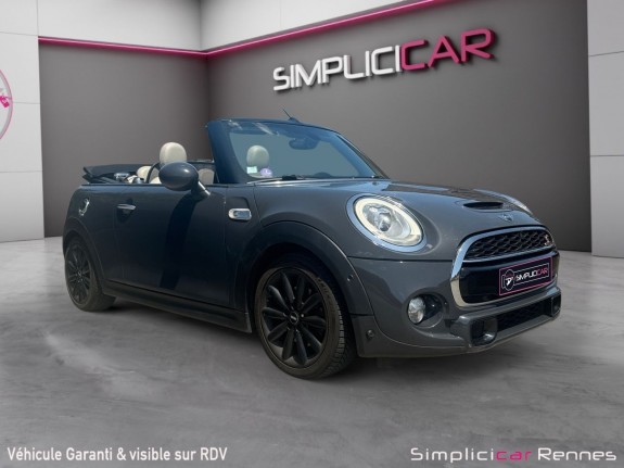 Mini cabriolet f57 cooper s 192 ch bva6 finition red hot chili occasion simplicicar rennes simplicicar simplicibike france