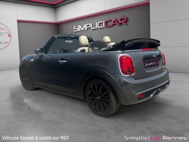 Mini cabriolet f57 cooper s 192 ch bva6 finition red hot chili occasion simplicicar rennes simplicicar simplicibike france