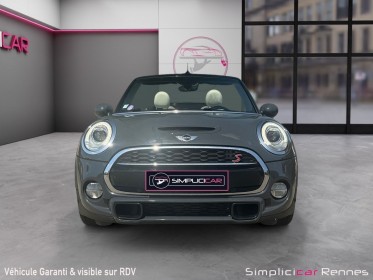 Mini cabriolet f57 cooper s 192 ch bva6 finition red hot chili occasion simplicicar rennes simplicicar simplicibike france