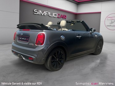 Mini cabriolet f57 cooper s 192 ch bva6 finition red hot chili occasion simplicicar rennes simplicicar simplicibike france