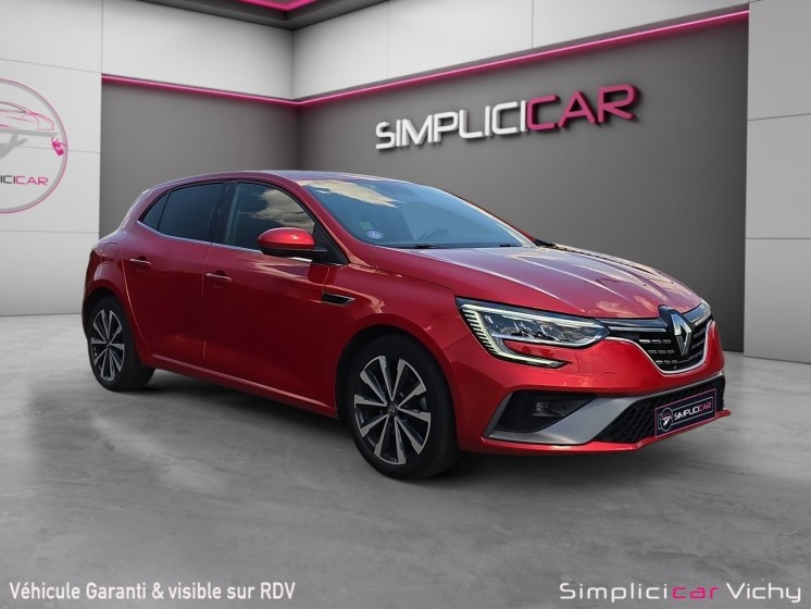 Renault megane iv berline tce 160 edc fap r.s. line siéges avants chauffants alcantara garantie 12 mois occasion simplicicar...