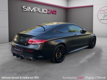 Mercedes classe c coupe 63 s mercedes-amg speedshift mct amg occasion paris 17ème (75)(porte maillot) simplicicar...