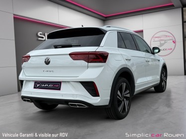 Volkswagen t-roc 2.0 tdi 150 start/stop dsg7 r-line / garantie 12 mois occasion simplicicar rouen simplicicar simplicibike...