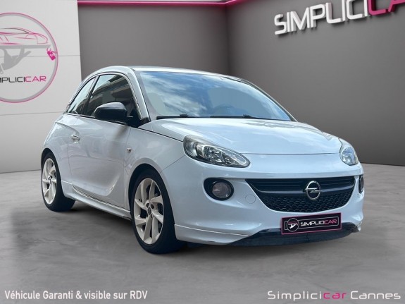 Opel adam 1.4 twinport 87 ch s/s jam occasion cannes (06) simplicicar simplicibike france