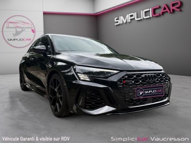 Audi rs3 sportback 2.5 tfsi 400 s tronic 7 quattro occasion simplicicar vaucresson simplicicar simplicibike france