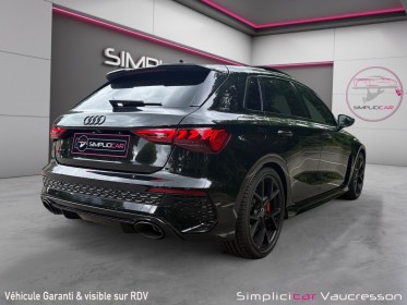 Audi rs3 sportback 2.5 tfsi 400 s tronic 7 quattro occasion simplicicar vaucresson simplicicar simplicibike france