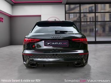 Audi rs3 sportback 2.5 tfsi 400 s tronic 7 quattro occasion simplicicar vaucresson simplicicar simplicibike france