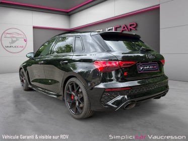 Audi rs3 sportback 2.5 tfsi 400 s tronic 7 quattro occasion simplicicar vaucresson simplicicar simplicibike france