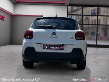 Citroen c3 c3 puretech 110 ss eat6 shine entretien constructeur apple car play caméra de recul garantie 12 mois occasion...