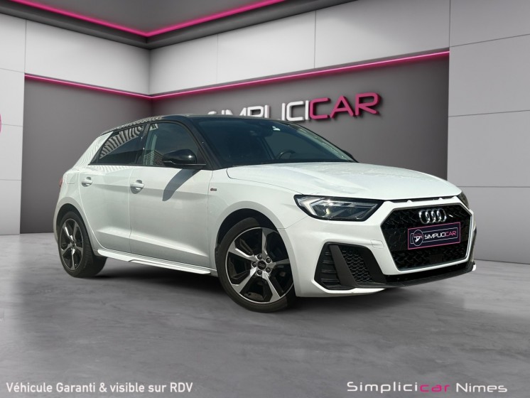 Audi a1 sportback s-line 30 tfsi 110 ch s tronic 7 - carplay - garantie 12 mois occasion simplicicar nimes - rb auto...