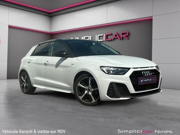 Audi a1 sportback s-line 30 tfsi 110 ch s tronic 7 - carplay - garantie 12 mois occasion simplicicar nimes - rb auto...