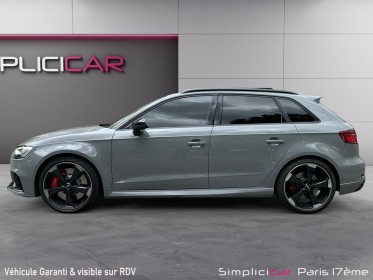 Audi rs3 sportback 2.5 tfsi 400 s tronic 7 quattro/ cuir surpique/ entretien audi/ siège chauffant/ garantie audi possible...