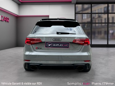 Audi rs3 sportback 2.5 tfsi 400 s tronic 7 quattro/ cuir surpique/ entretien audi/ siège chauffant/ garantie audi possible...