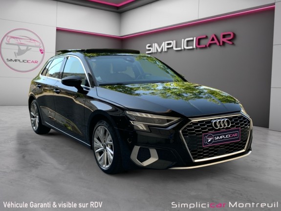 Audi a3 sportback 35 tfsi mild hybrid 150 s tronic 7 garantie 12 mois toit ouvrant carplay cuir occasion montreuil (porte de...