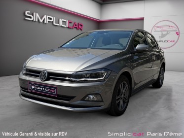 Volkswagen polo 1.0 tsi 95 ss dsg7 carat exclusive/apple carplay/entretien a jour/garantie 12 mois occasion paris 17ème...