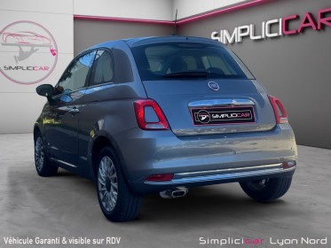 Fiat 500 serie 6 vpc 1.2 69 ch eco pack lounge kit novetud occasion simplicicar lyon nord  simplicicar simplicibike france