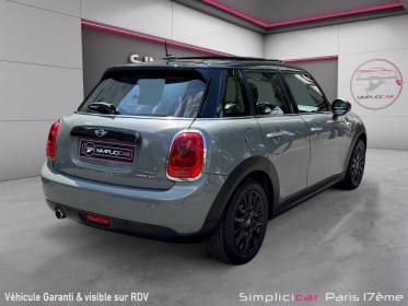 Mini cooper 1.5 d 12v 116 cv toit ouvrant occasion paris 17ème (75)(porte maillot) simplicicar simplicibike france
