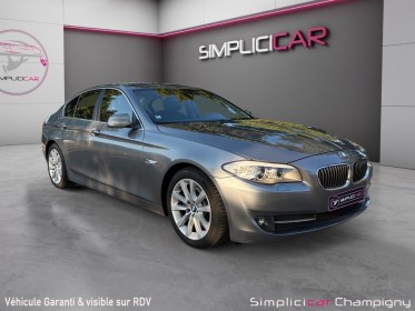 Bmw serie 5 f10 523i 204ch luxe - garantie 12mois - historique d'entretien - attelage - radar av ar - clim auto - sieges......