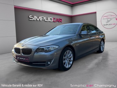 Bmw serie 5 f10 523i 204ch luxe - garantie 12mois - historique d'entretien - attelage - radar av ar - clim auto - sieges......