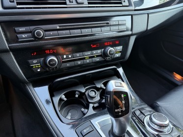 Bmw serie 5 f10 523i 204ch luxe - garantie 12mois - historique d'entretien - attelage - radar av ar - clim auto - sieges......