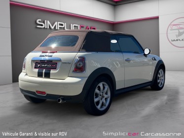 Mini r57 cabriolet cooper 1.6 i 16v 120 cv chili occasion simplicicar carcassonne simplicicar simplicibike france